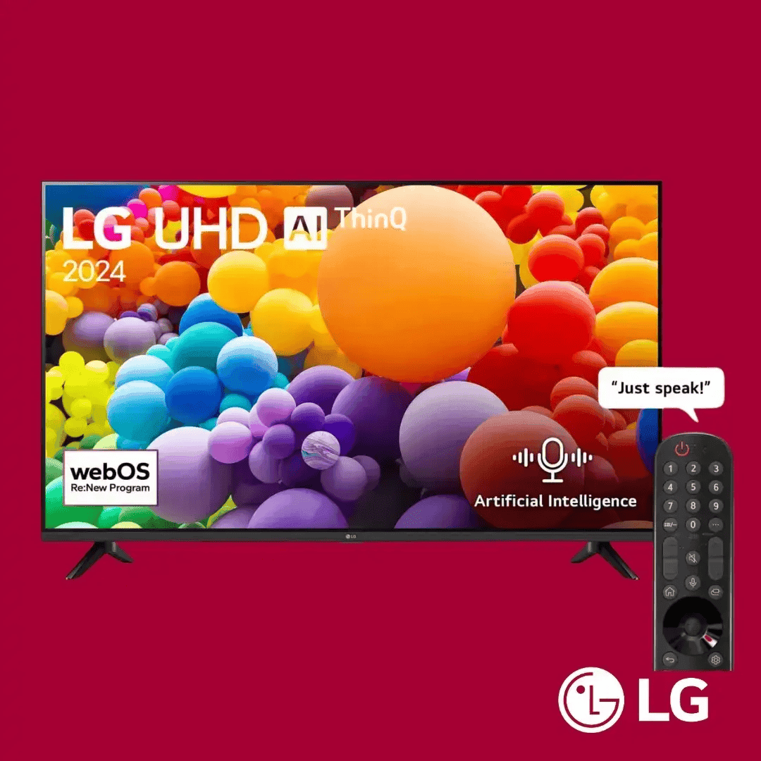 LG TV UHD 43 Inch UT73 4K Smart, AI Magic remote HDR10 webOS24 43UT73006LA view 1