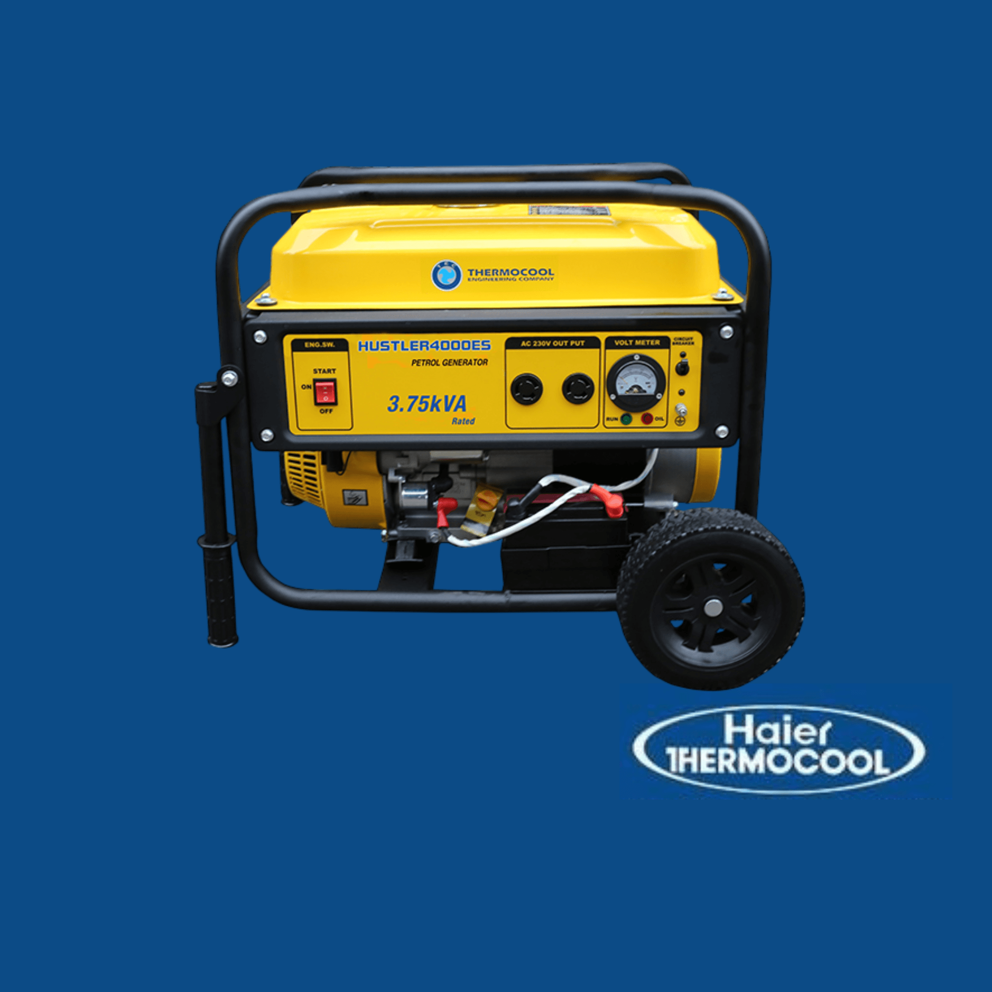 Thermocool Petrol Generator Hustler 4000ES 3.75kVA view 1