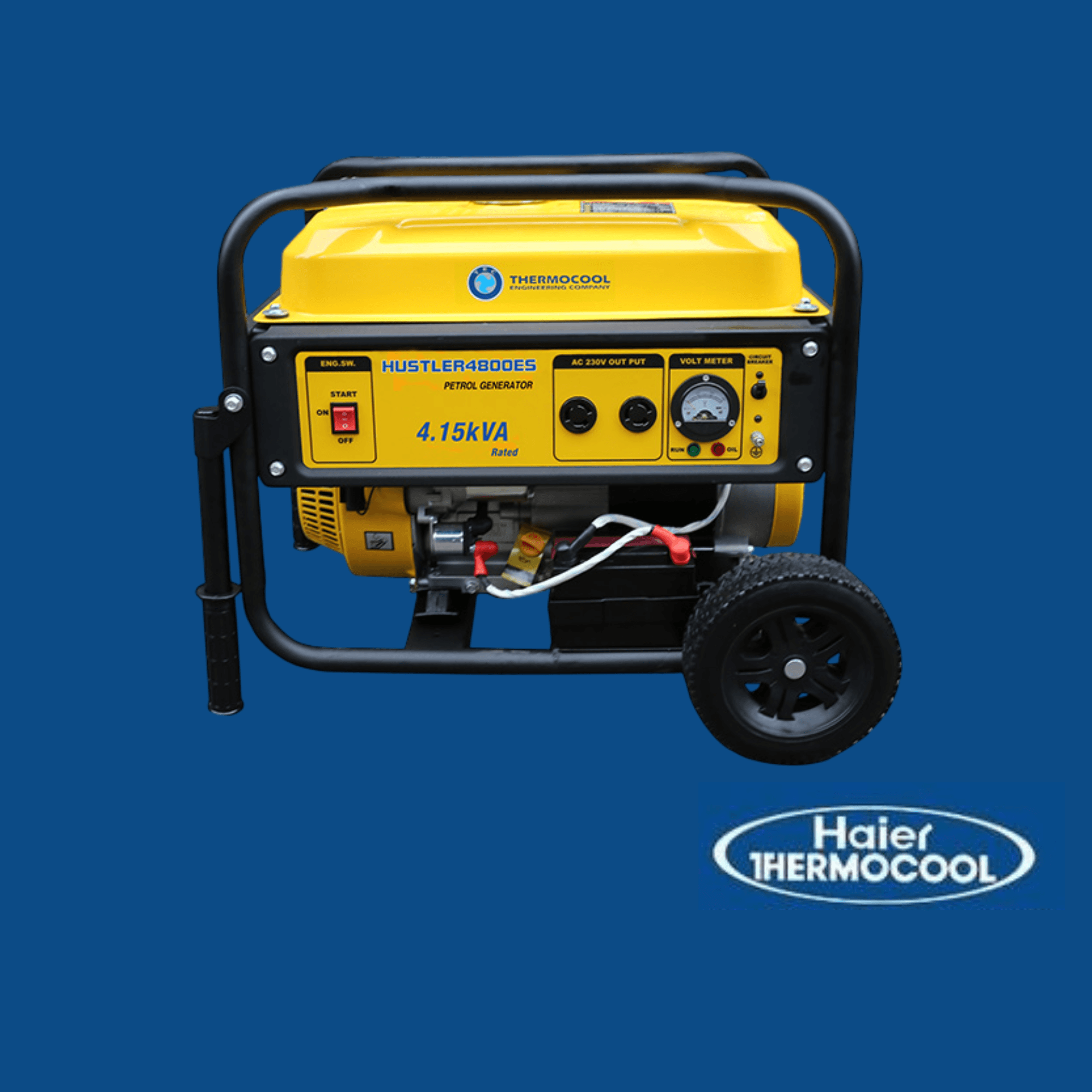 Thermocool Petrol Generator HUSTLER4800ES 4.1kVA view 1