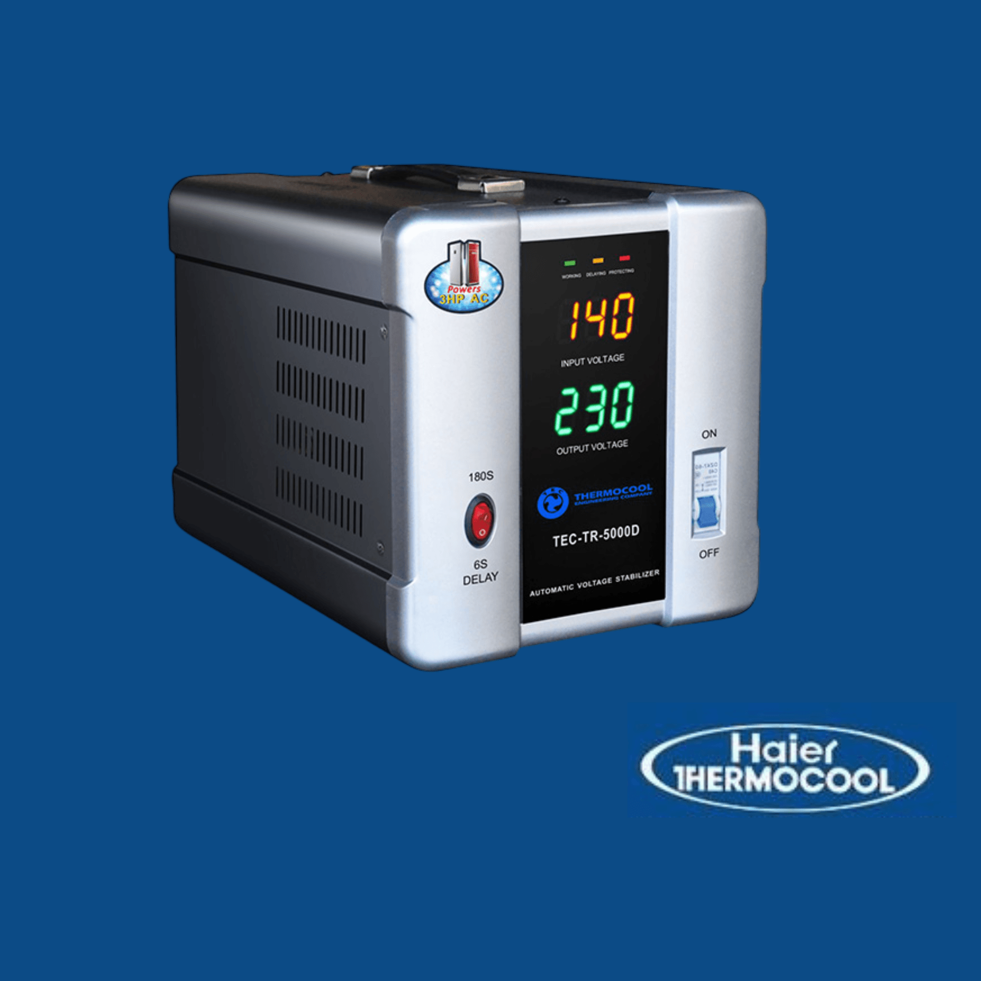 Thermocool Stabilizer 5000VA DIGITAL STABILIZER view 1