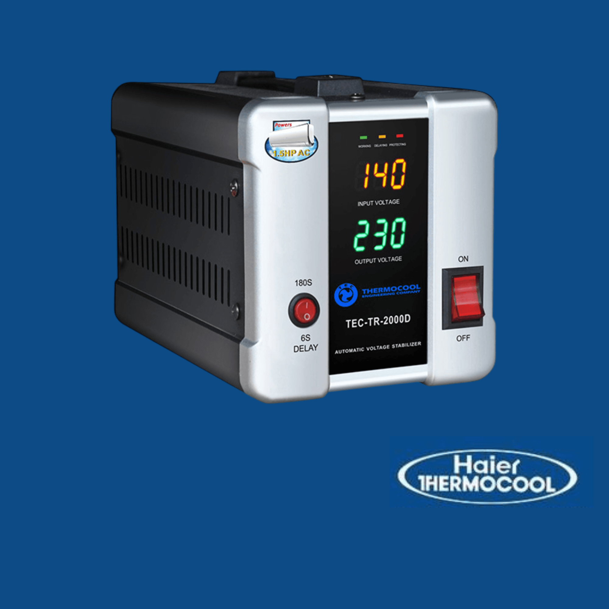 Thermocool Stabilizer 2000VA DIGITAL STABILIZER view 1