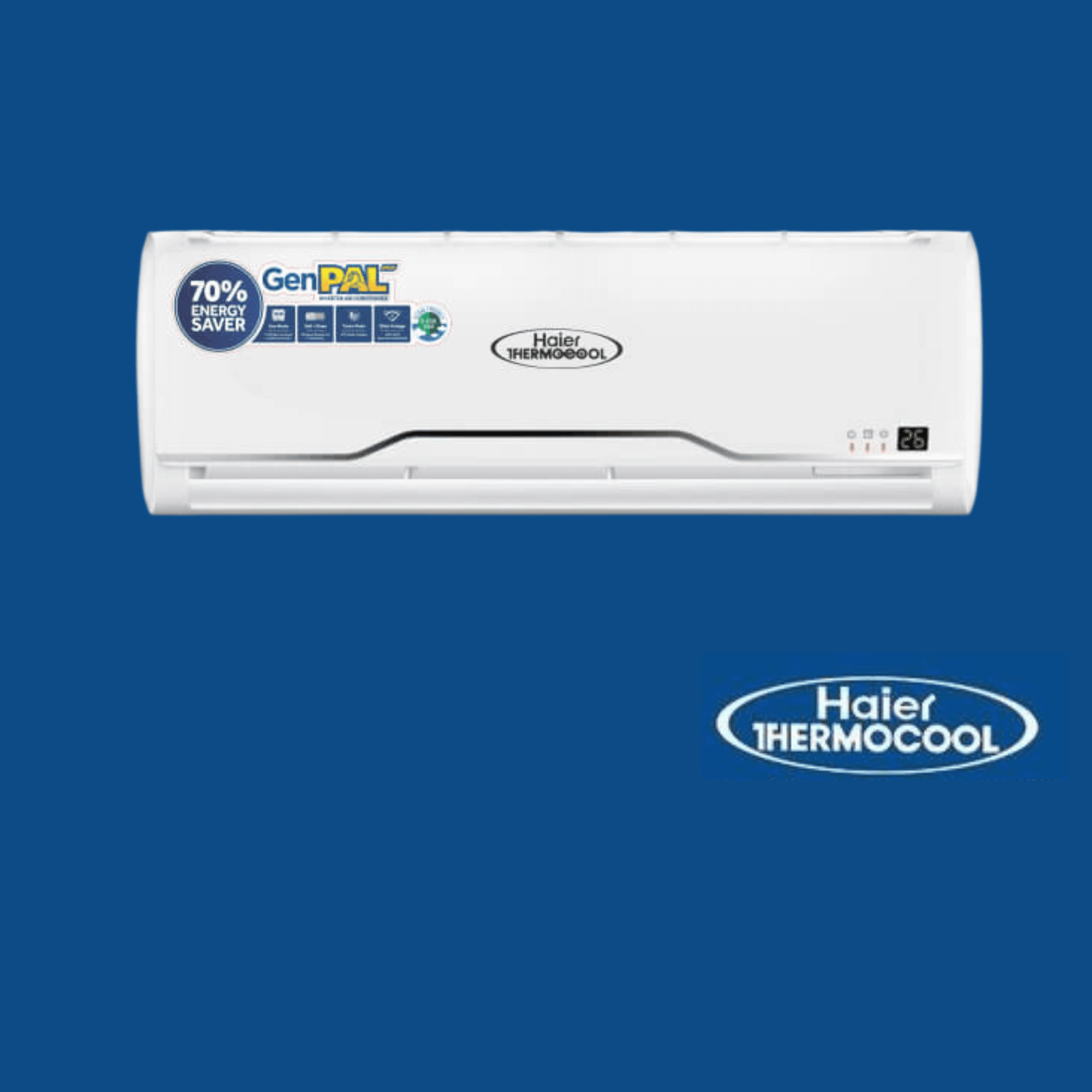 Thermocool AC Split Unit 1HP HSU-09LNEB-03 WHT view 1